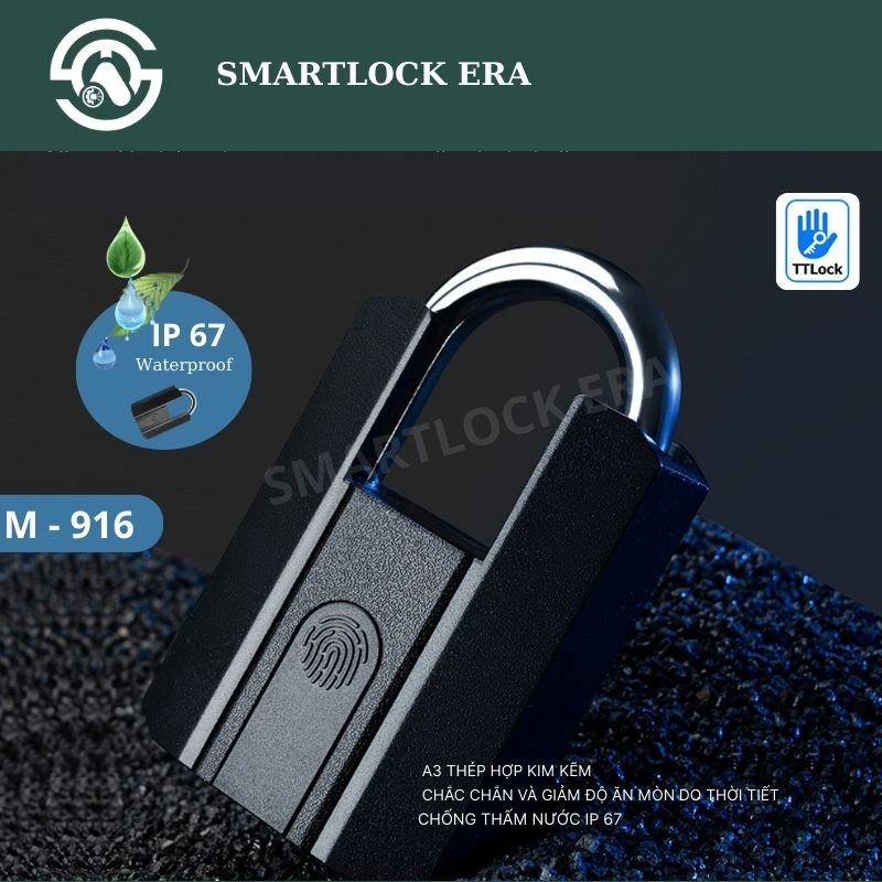 Khóa vân tay  SMART ERA  M916