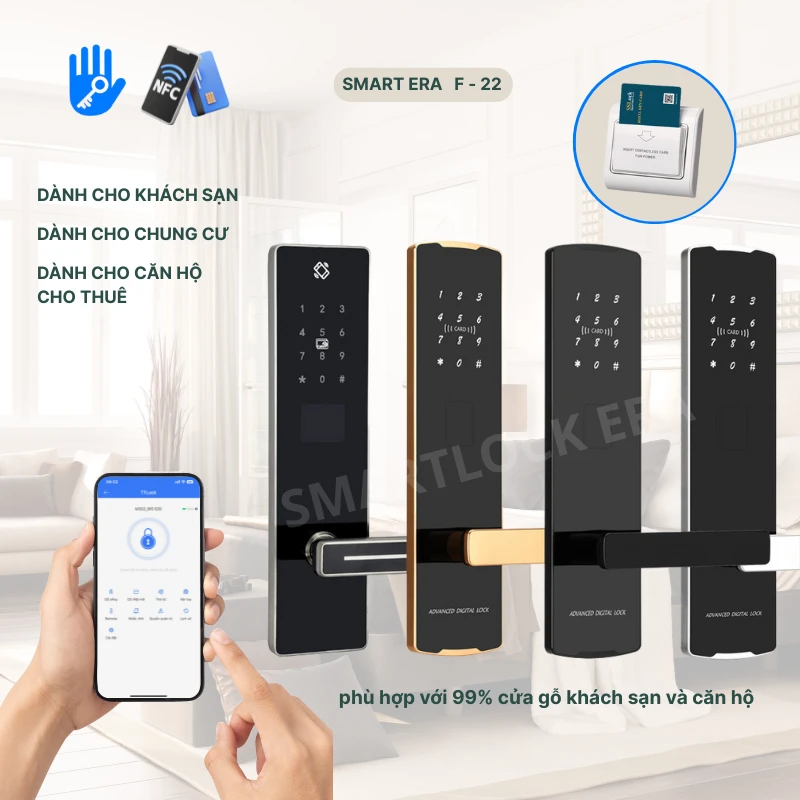 Khóa cửa thông minh SMARTLOCK ERA  F-22