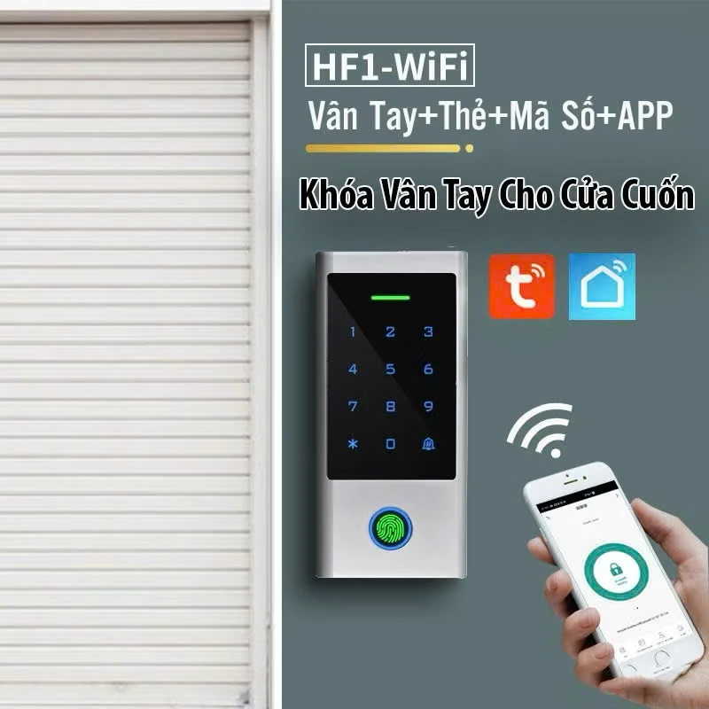 Khóa cửa thông minh kiểm soát ra vào smart era HF1