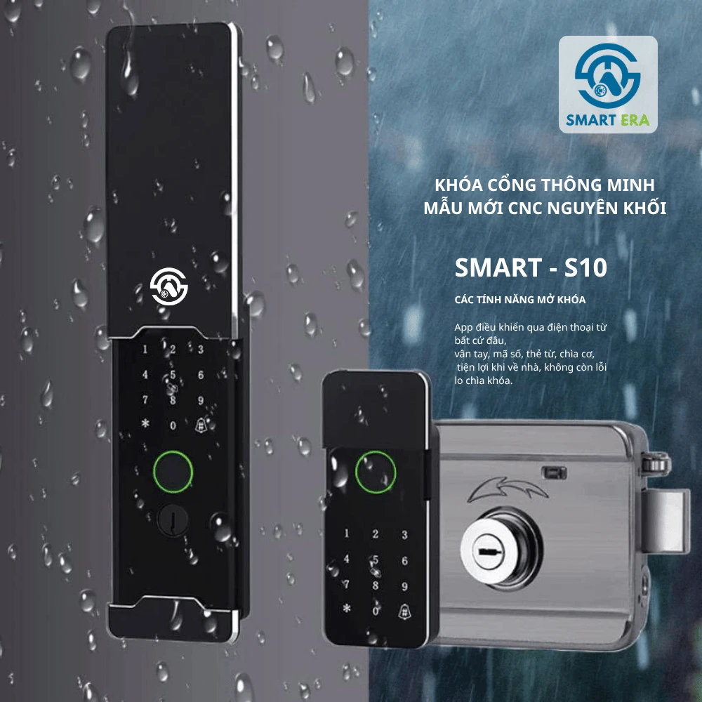 KHÓA CỔNG THÔNG MINH SMART ERA S10